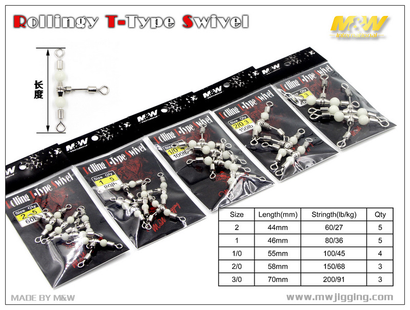 Rolling T-Type Swivel