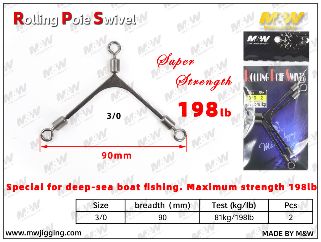 Rolling Poie Swivel
